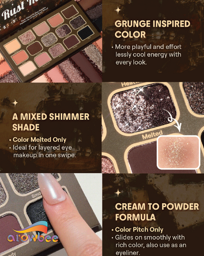 SHEGLAM Rust Ritual 15-Pan Palette