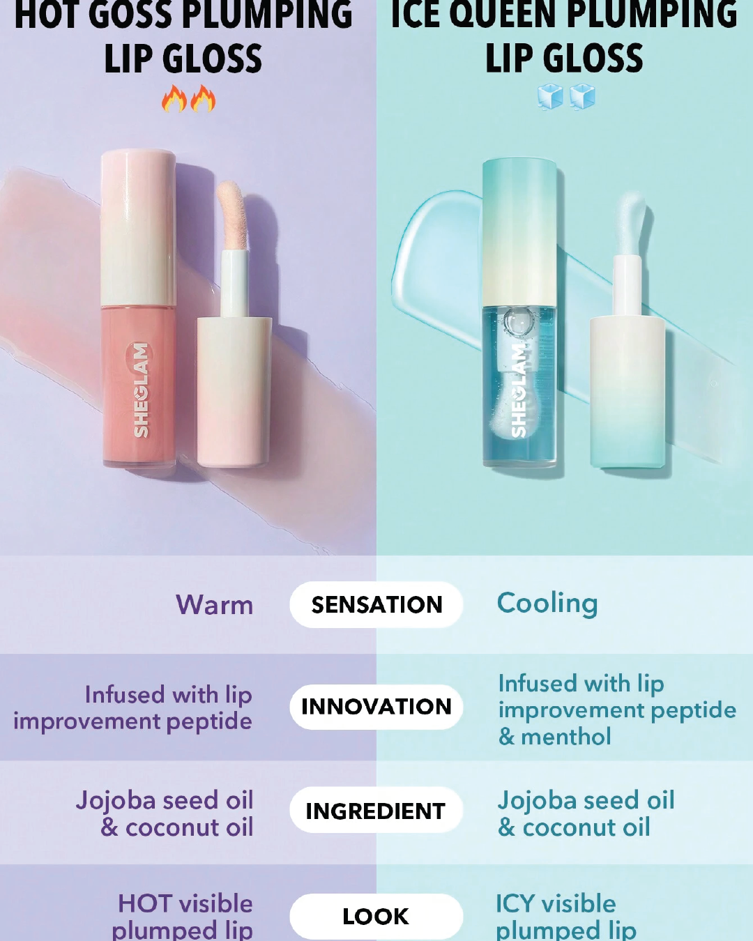 SHEGLAM Hot Goss Plumping Lip Gloss Arowbee