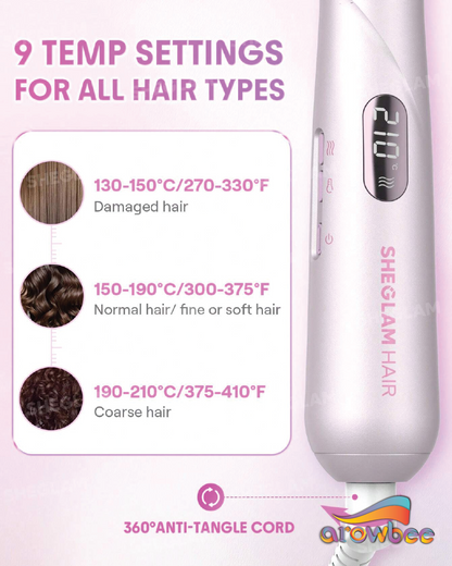 SHEGLAM HAIR Hydra Shot Steam Blowout Brush Pro