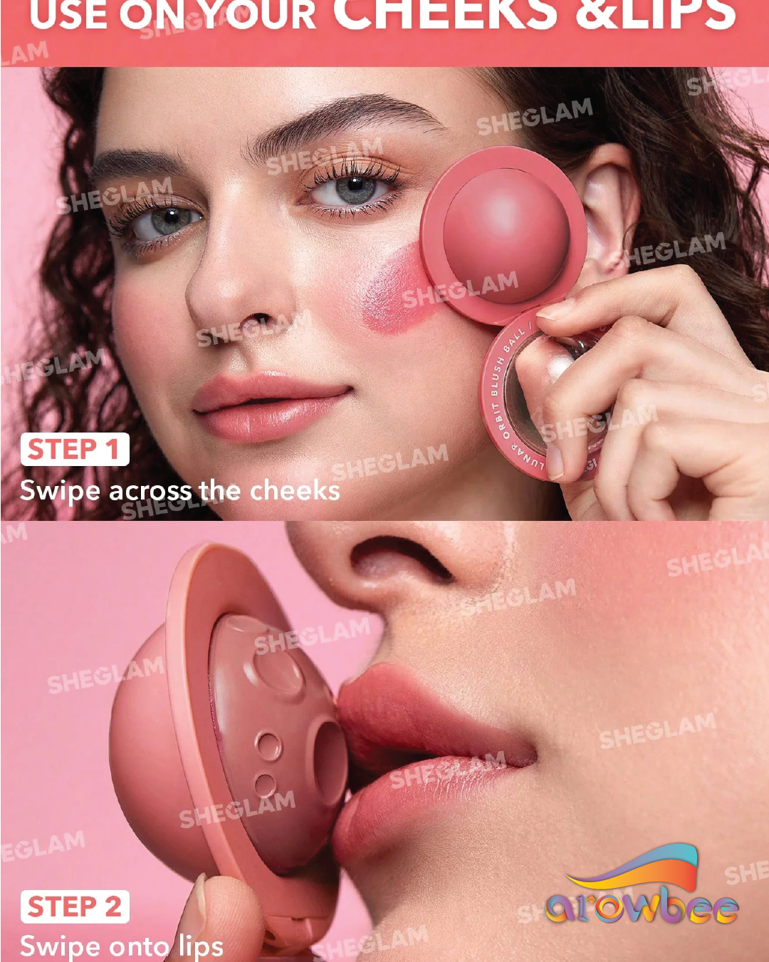 SHEGLAM Lunar Orbit Blush Ball