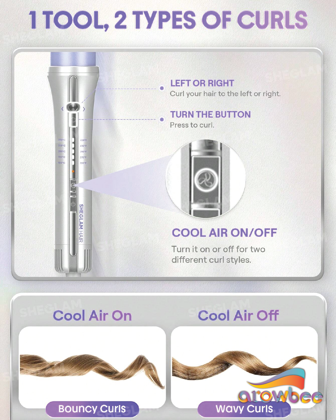 SHEGLAM HAIR One Touch Airflow Styler Pro