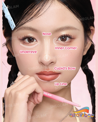SHEGLAM Silky Glow Lip & Eye Pen