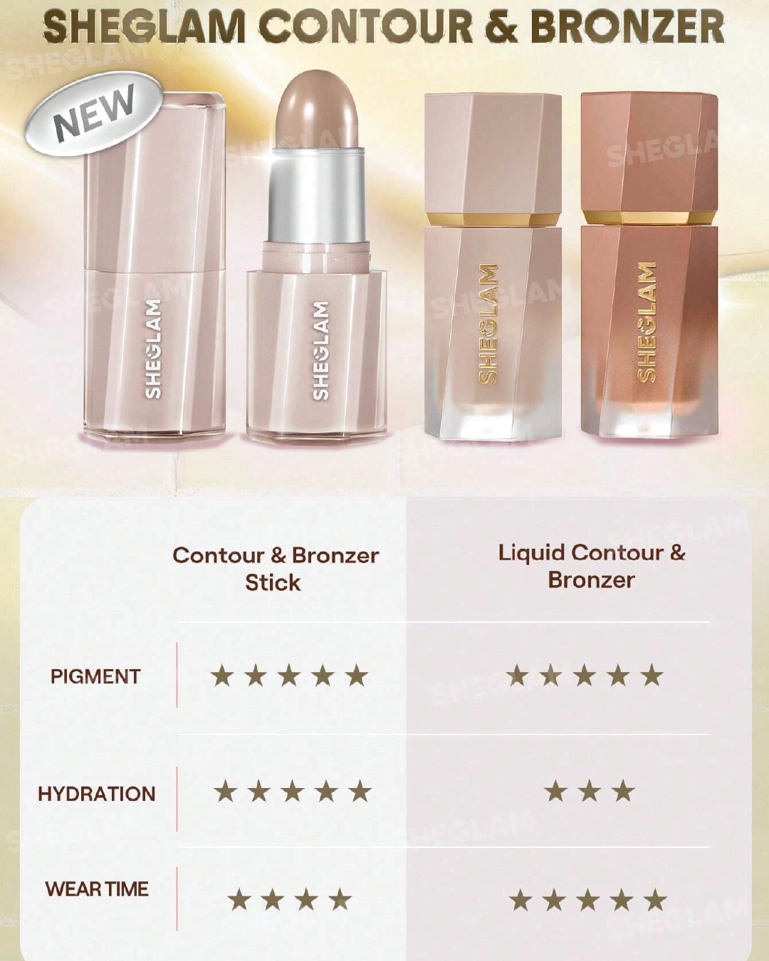 SHEGLAM Buttery Buff Contour & Bronzer Stick