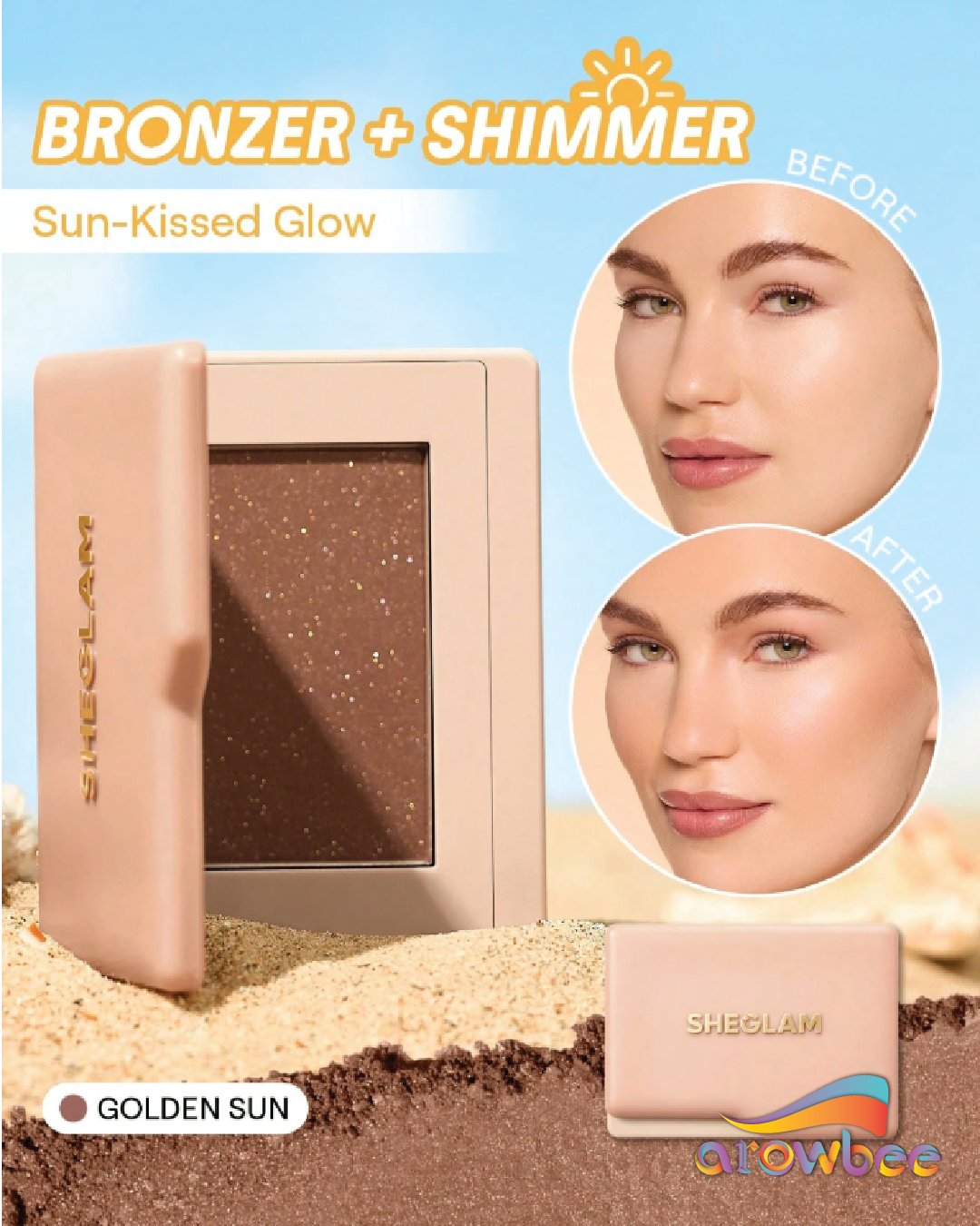 SHEGLAM Dream Touch Bronzer