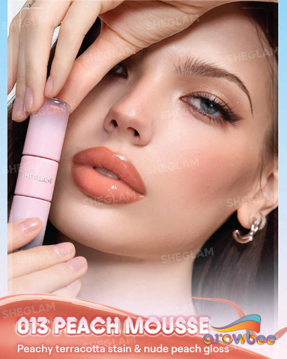 SHEGLAM Line To Shine Peel-Off Lip Stain & Gloss Duo
