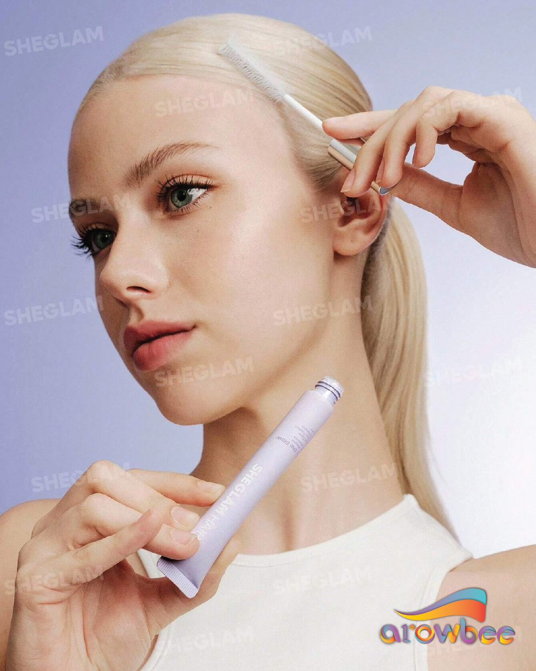 SHEGLAM HAIR On The Glow Style Keeper Hair Mascara