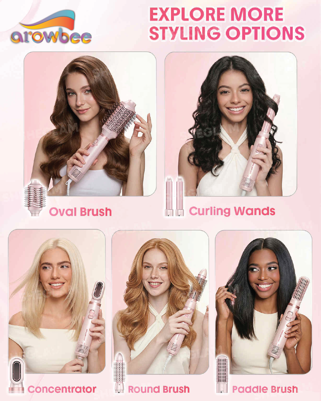SHEGLAM HAIR Blowout Bliss All-In-One Multi-Styler