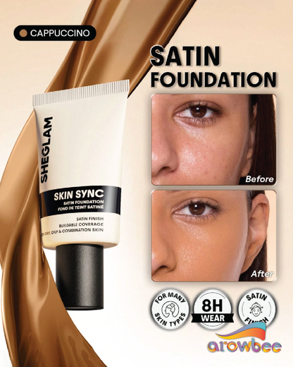 SHEGLAM Skin Sync Satin Foundation
