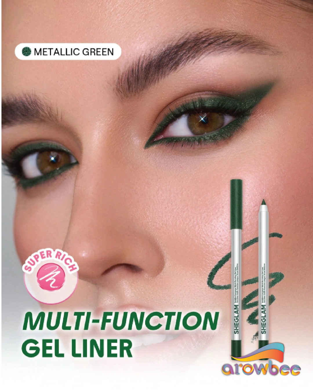 SHEGLAM Boldline Longwear Multi-Function Gel Liner