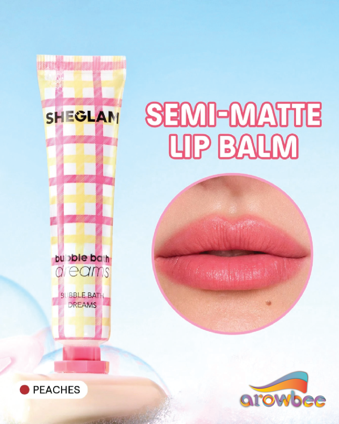 SHEGLAM Bubble Kiss Lip Balm