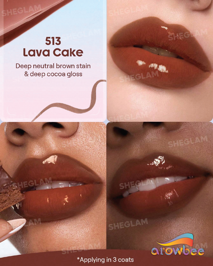 SHEGLAM Line To Shine Peel-Off Lip Stain & Gloss Duo