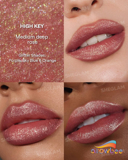 SHEGLAM Stardust Swipe Glitter Liquid Lipstick