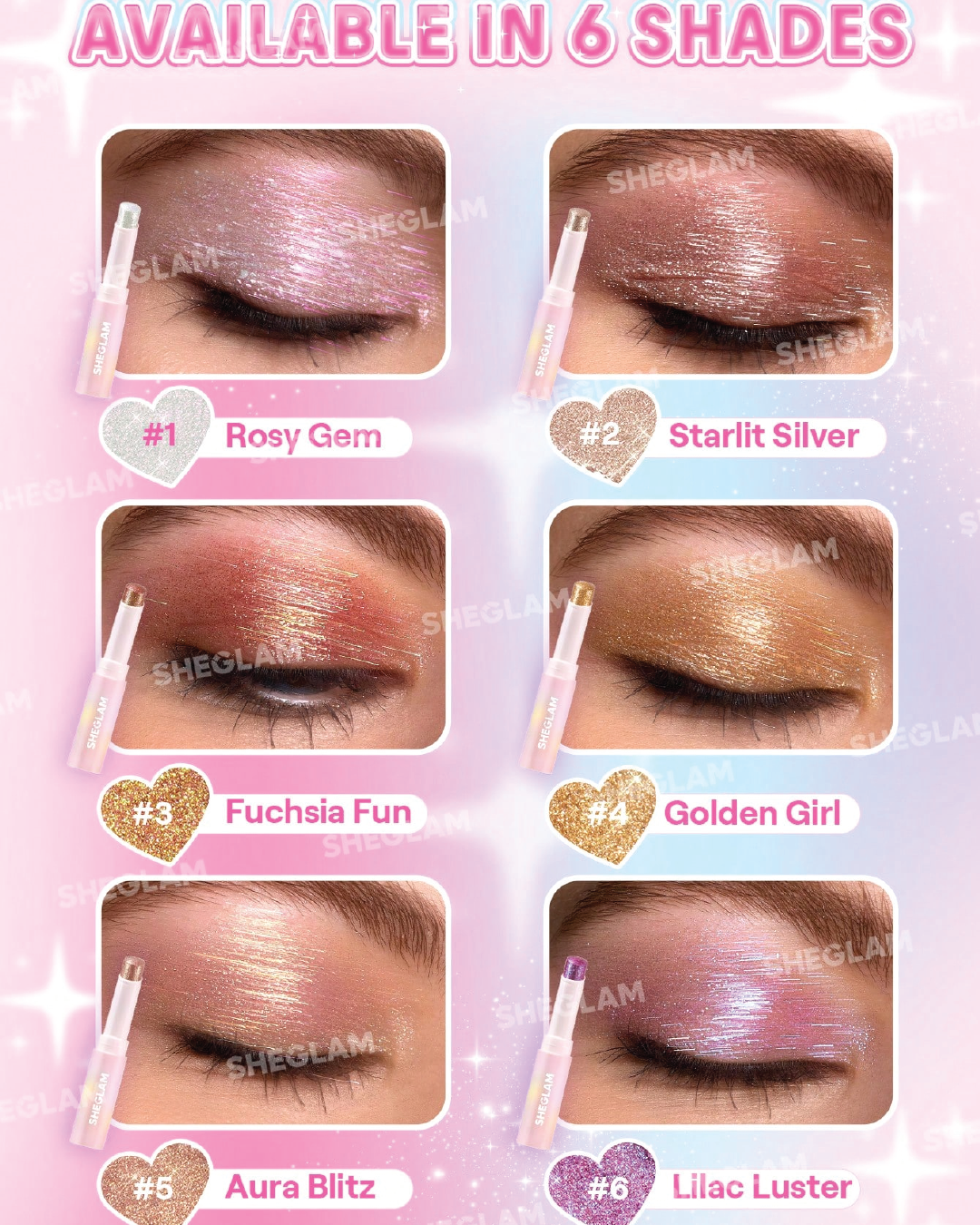 SHEGLAM Crystal Jelly Glaze Stick