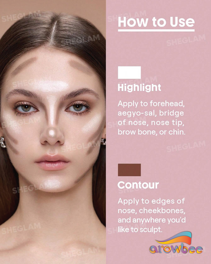 SHEGLAM Fine Line 2-In-1 Nose Contour & Highlight Pen