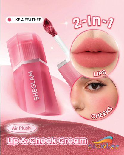 SHEGLAM Air Plush Lip & Cheek Cream