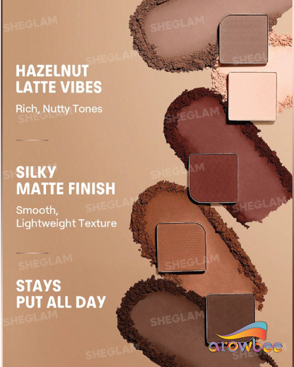 SHEGLAM Hazelnut Latte, Please 8-Pan Palette