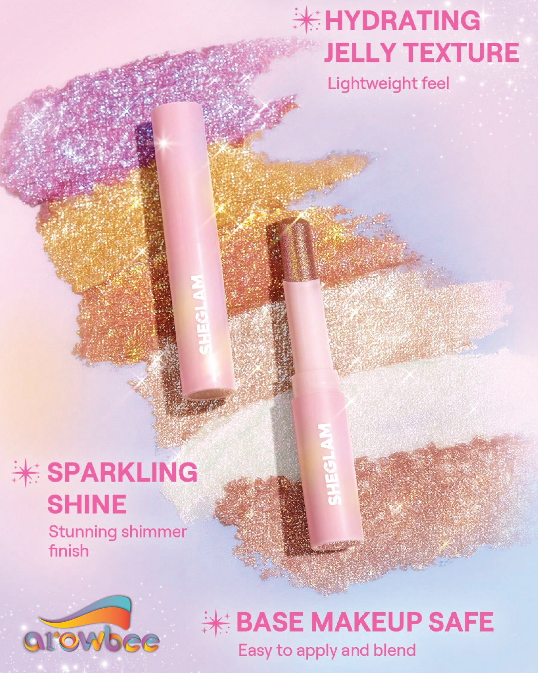 SHEGLAM Crystal Jelly Glaze Stick