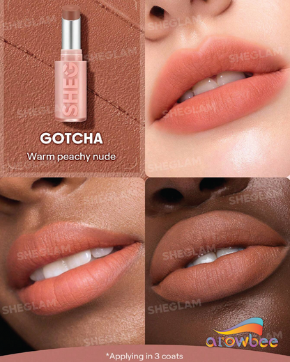 SHEGLAM Lip Veil Cushion Lightweight Lipstick