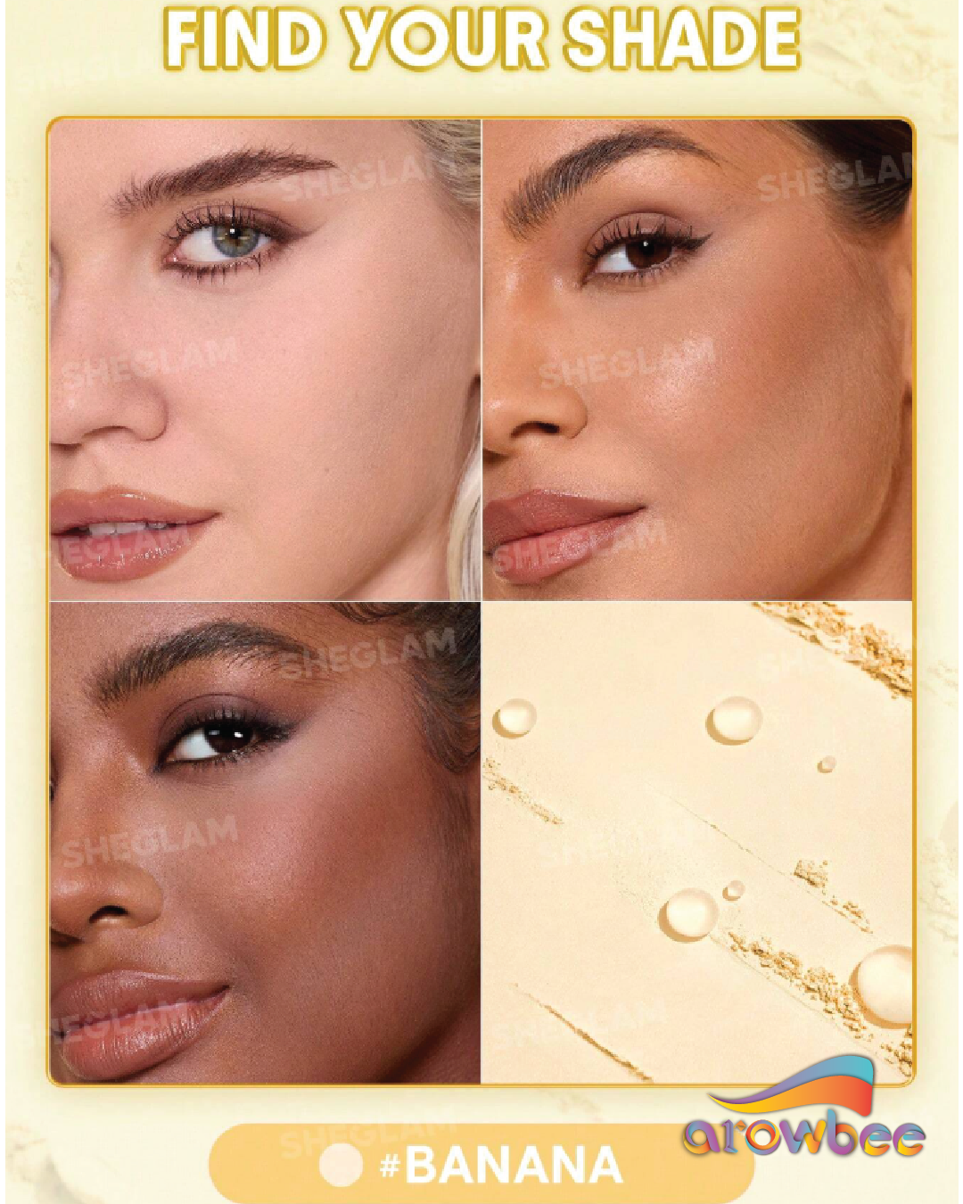SHEGLAM Insta-Ready Ultra-Fine Blur & Lift Setting Powder Duo