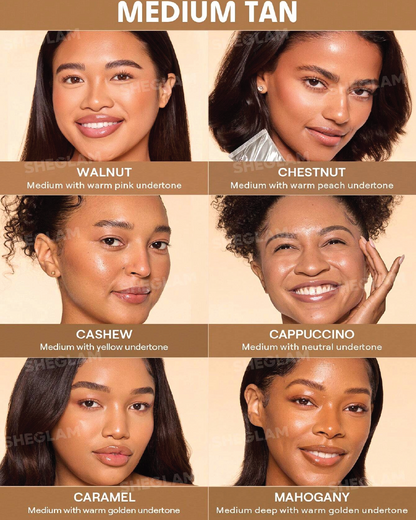SHEGLAM Dew & Done Skin Tint With Spf20 Sample