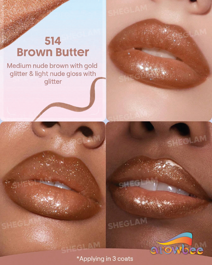 SHEGLAM Line To Shine Peel-Off Lip Stain & Gloss Duo