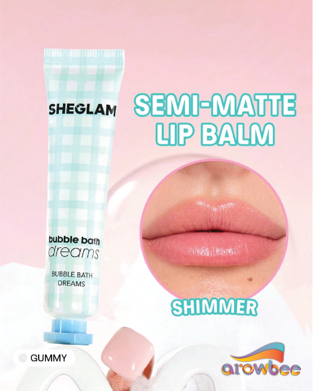 SHEGLAM Bubble Kiss Lip Balm