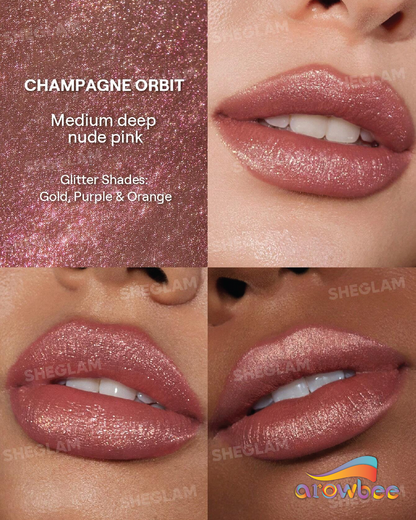 SHEGLAM Stardust Swipe Glitter Liquid Lipstick