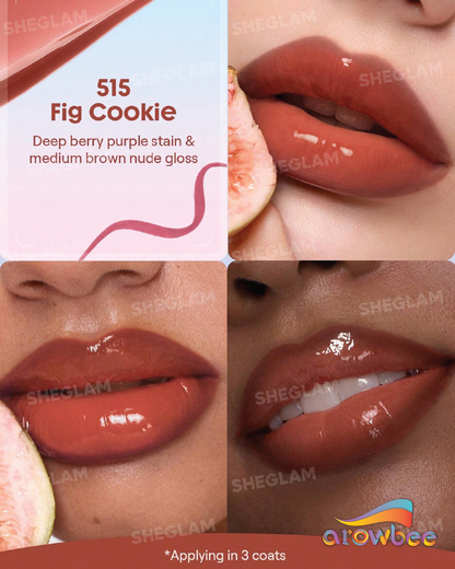 SHEGLAM Line To Shine Peel-Off Lip Stain & Gloss Duo