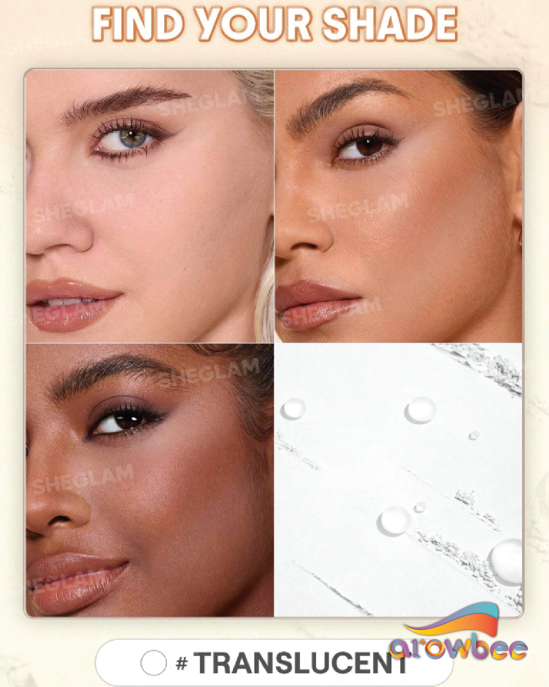 SHEGLAM Insta-Ready Ultra-Fine Blur & Lift Setting Powder Duo