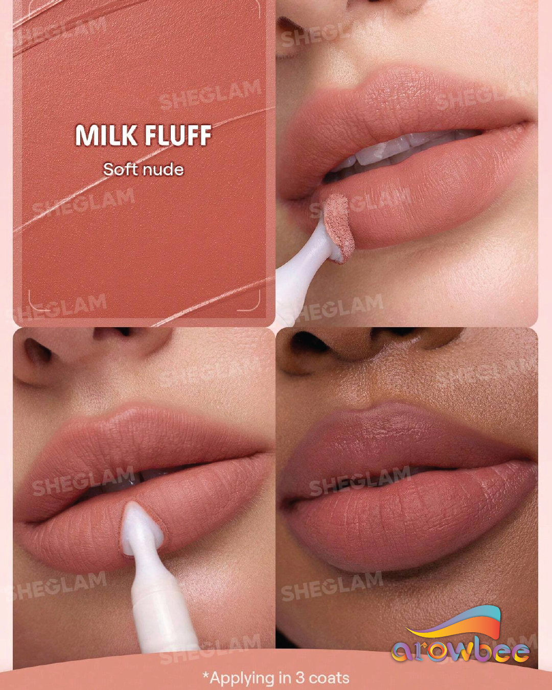 SHEGLAM Marshmallow Puff Lip Blur Pen