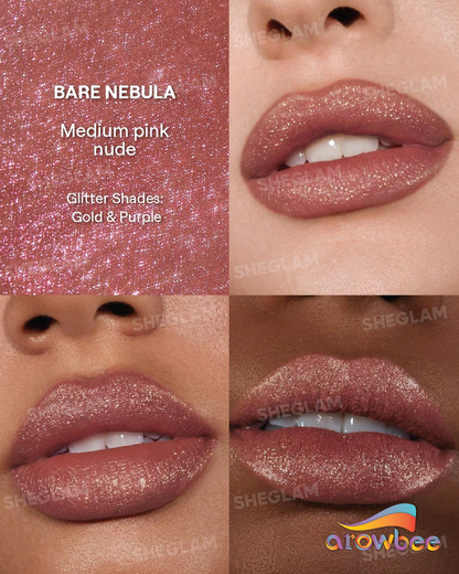 SHEGLAM Stardust Swipe Glitter Liquid Lipstick