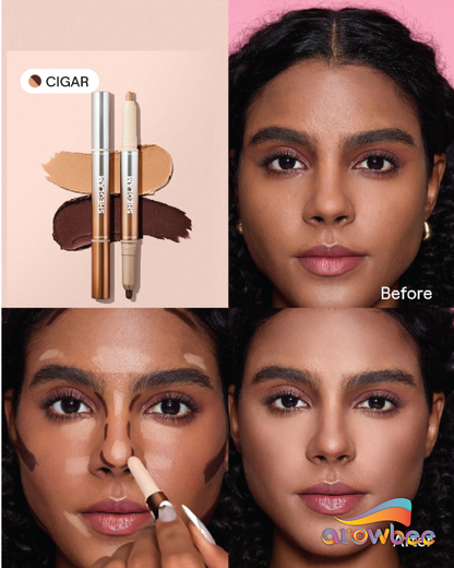 SHEGLAM Fine Line 2-In-1 Nose Contour & Highlight Pen