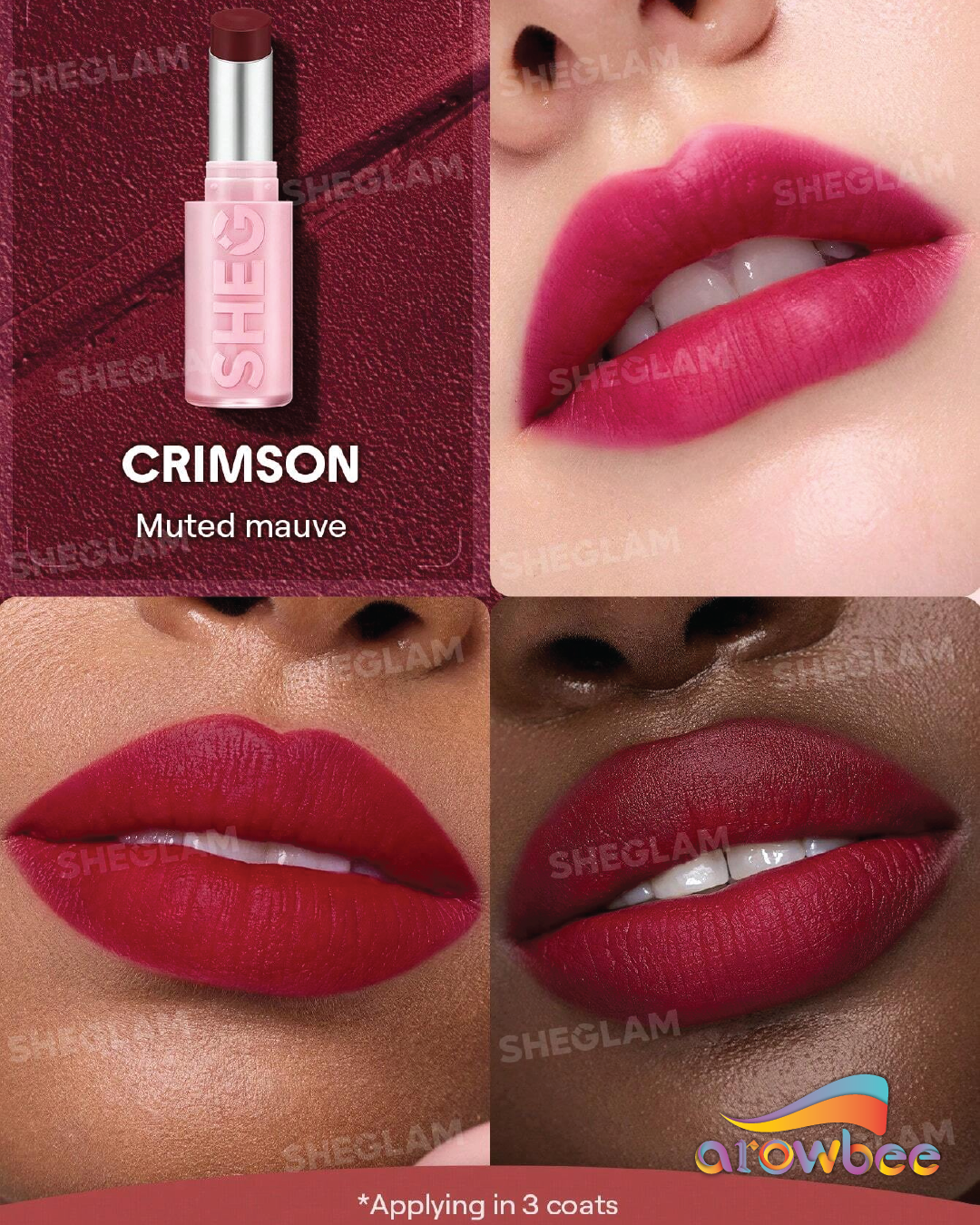 SHEGLAM Lip Veil Cushion Lightweight Lipstick