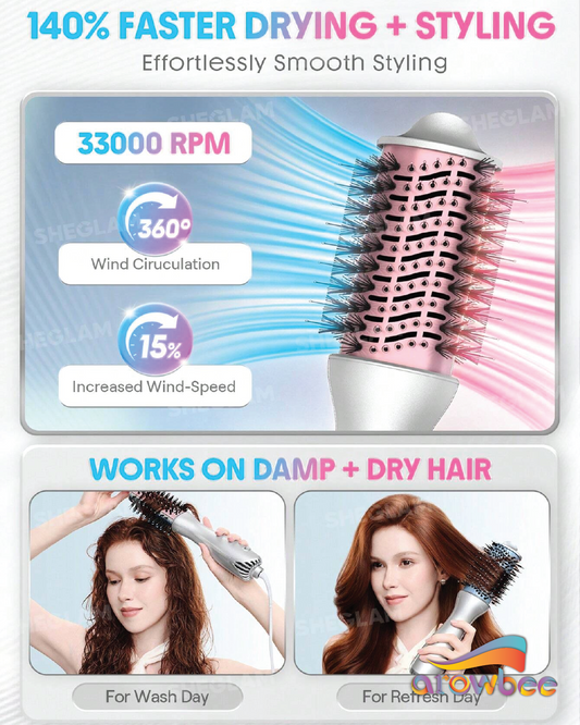 SHEGLAM HAIR Cool Shield Blowout Brush Pro