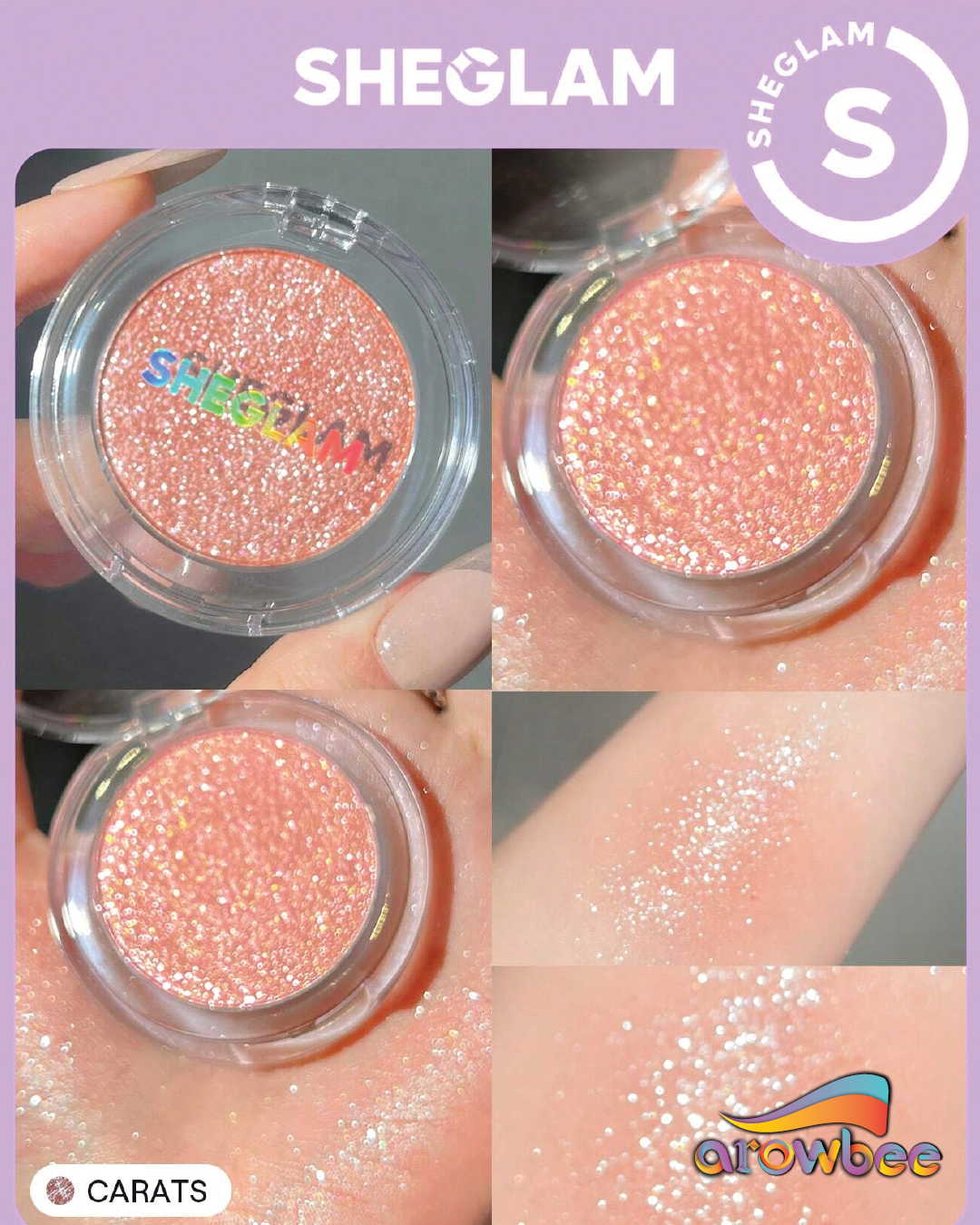 SHEGLAM Enigma Sparkly Eyeshadow