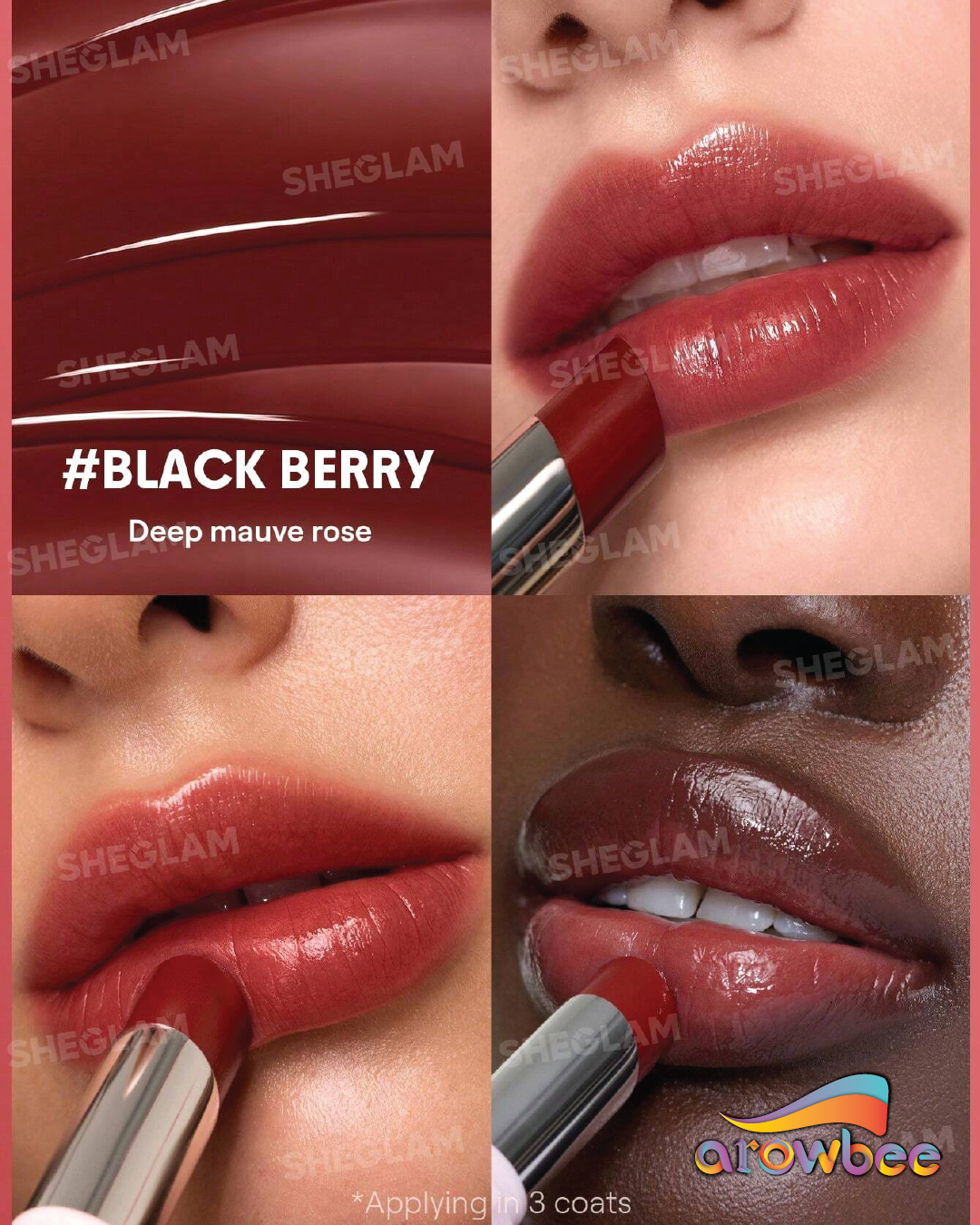 SHEGLAM Silk Slip Lip Oil Balm