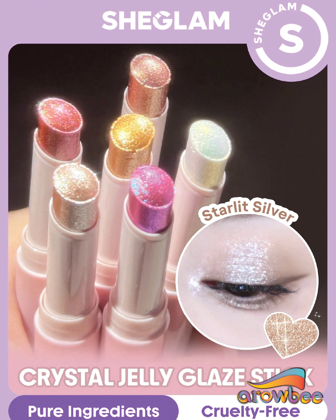 SHEGLAM Crystal Jelly Glaze Stick