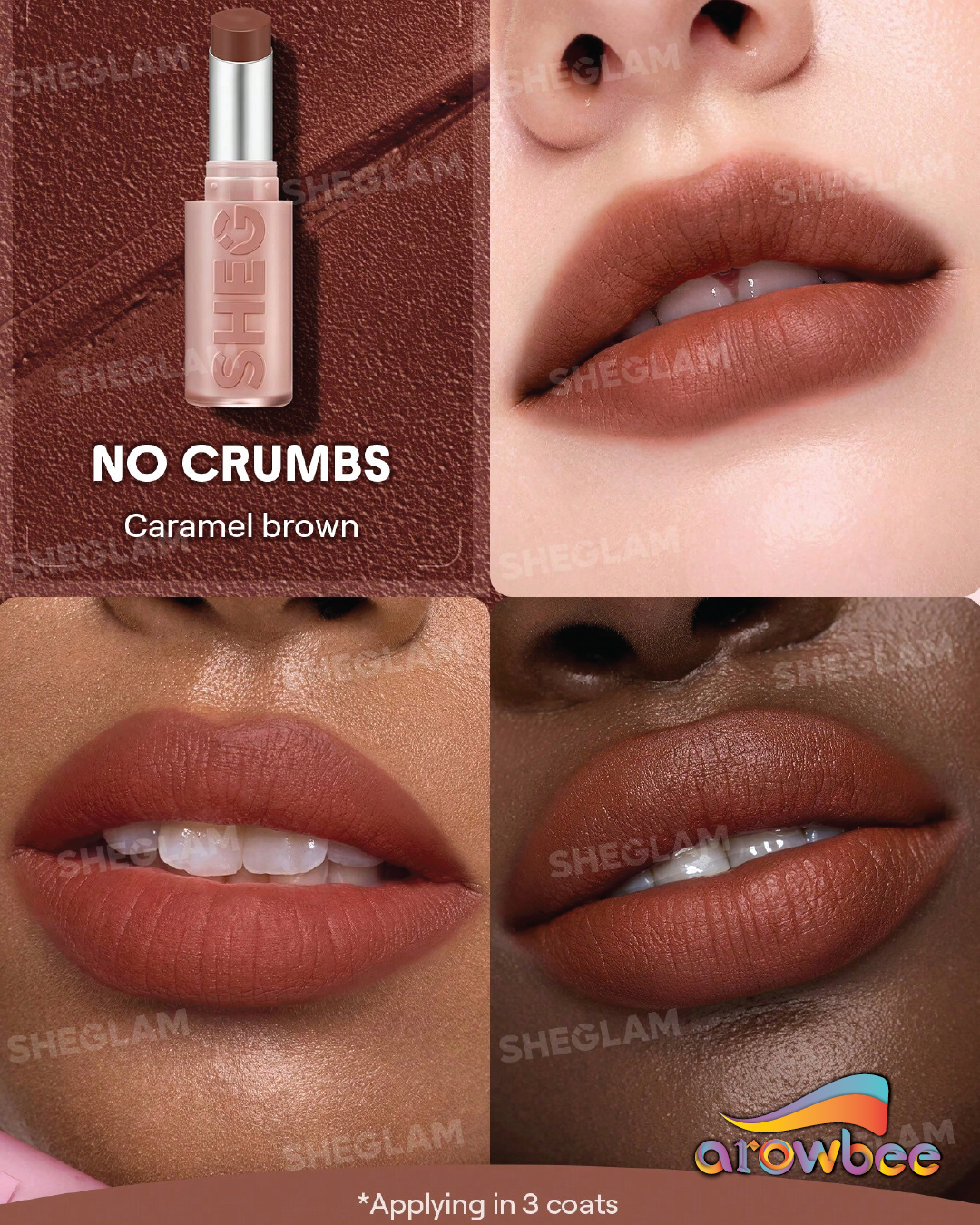 SHEGLAM Lip Veil Cushion Lightweight Lipstick