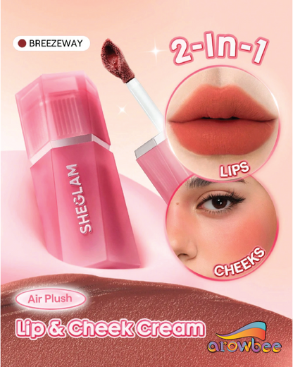 SHEGLAM Air Plush Lip & Cheek Cream