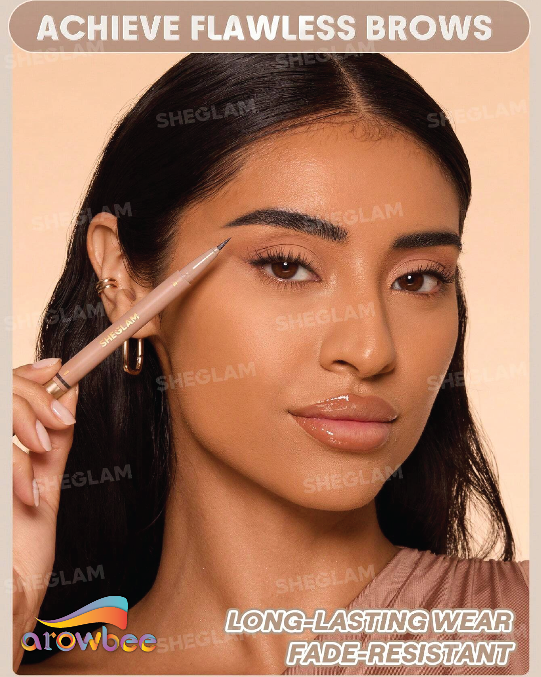 SHEGLAM Brows On Demand 2-In-1 Brow Pencil