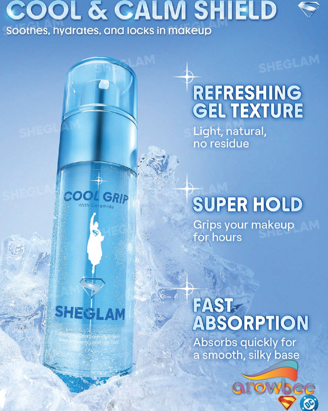 The Superman | SHEGLAM Good Grip Cool Soothing Primer