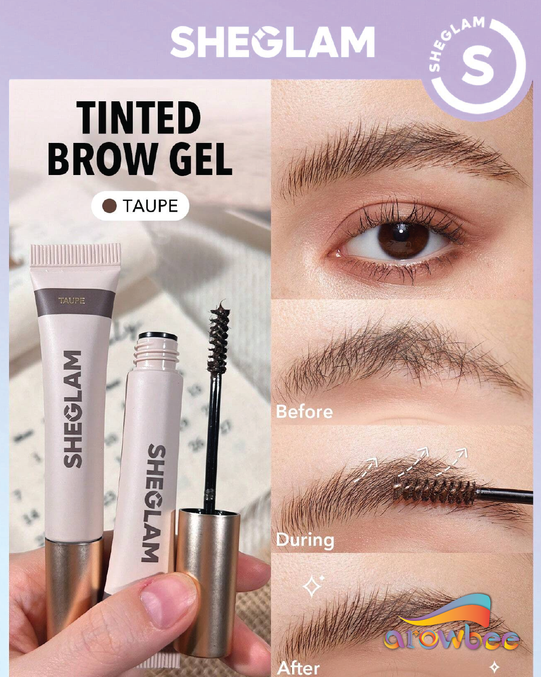 SHEGLAM Hold 'Em Up Tinted Brow Gel