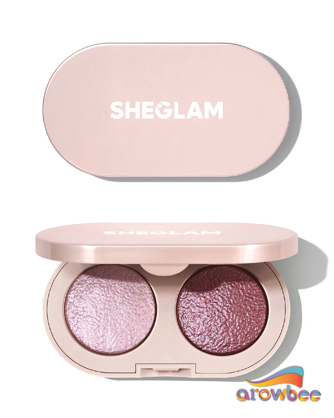 Sheglam Prismalight Baked Gelee Eyeshadow Duo