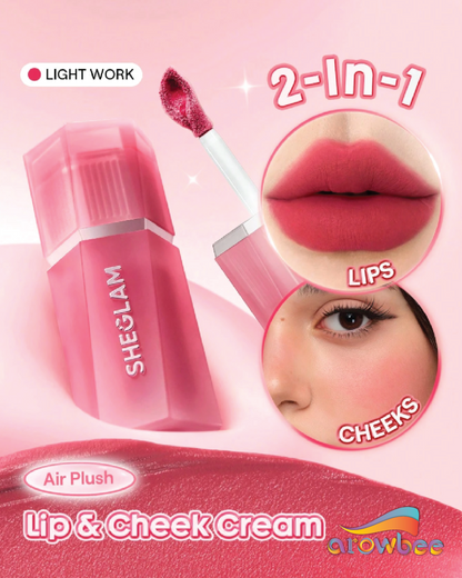 SHEGLAM Air Plush Lip & Cheek Cream