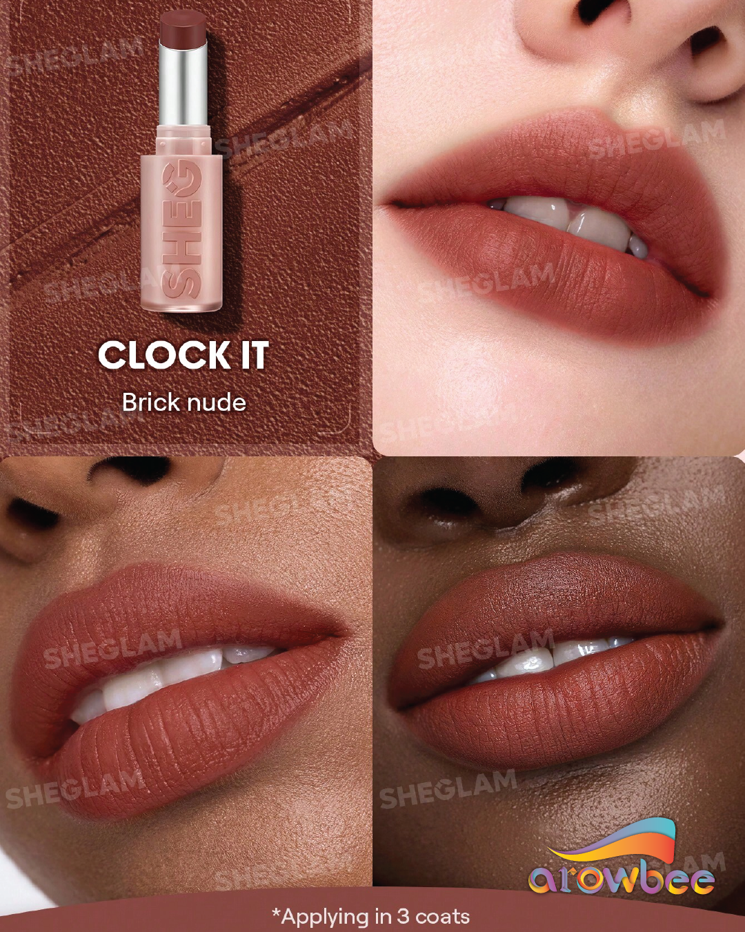 SHEGLAM Lip Veil Cushion Lightweight Lipstick