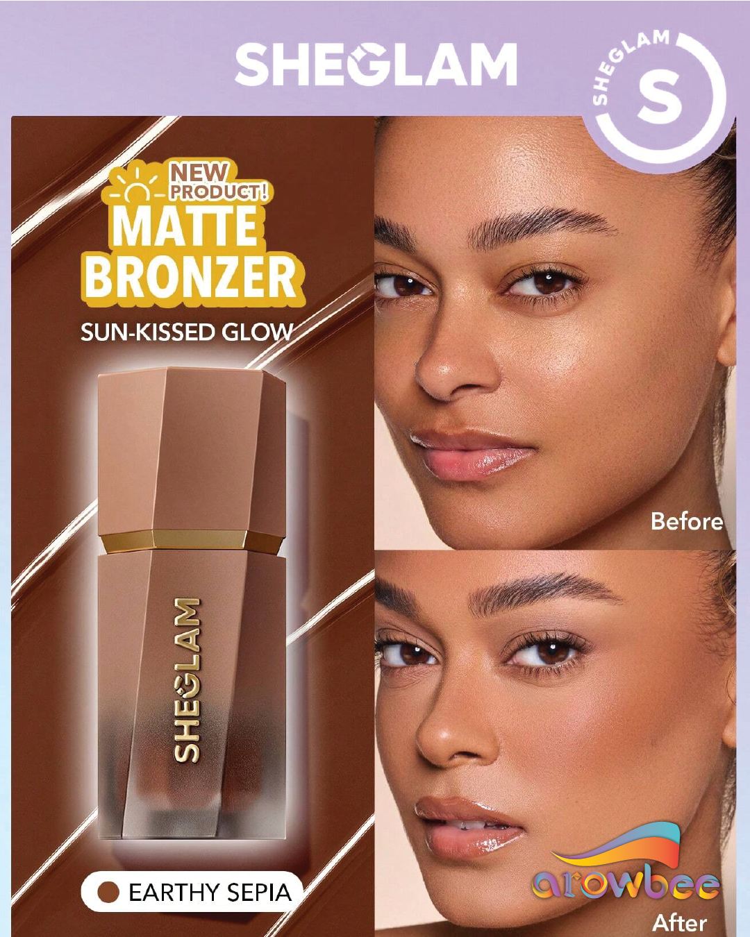 SHEGLAM Sun Beam Matte Liquid Bronzer