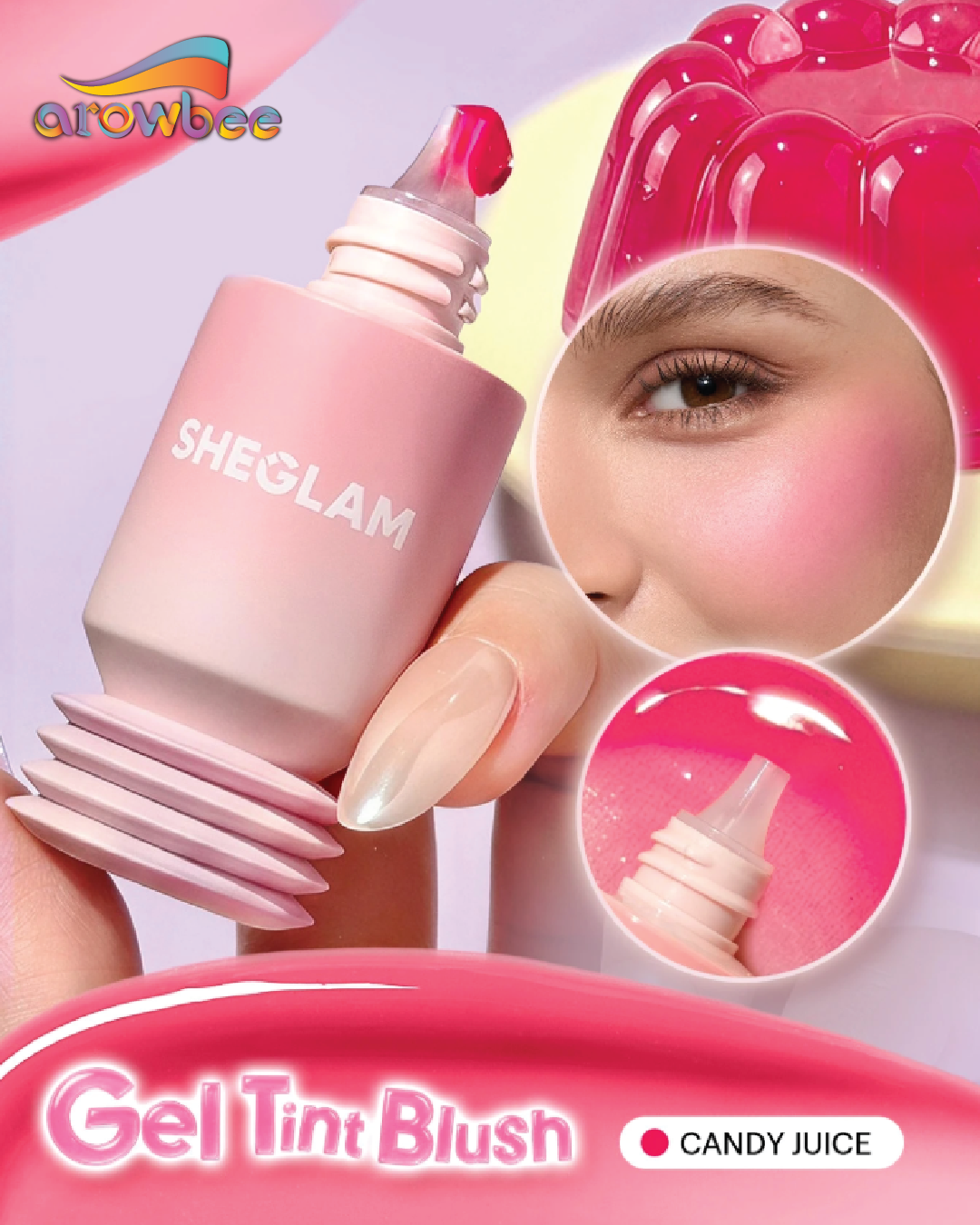 SHEGLAM Aqua Flushed Gel Blush