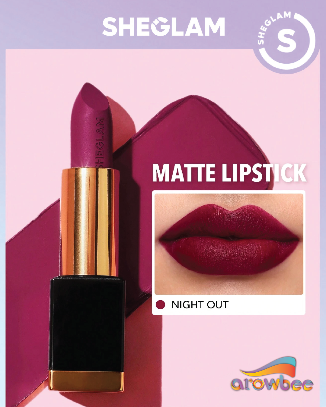 SHEGLAM Matte Allure Lipstick