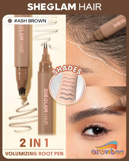 SHEGLAM HAIR 2 IN 1 Volume Boost Root Touch Up Pen