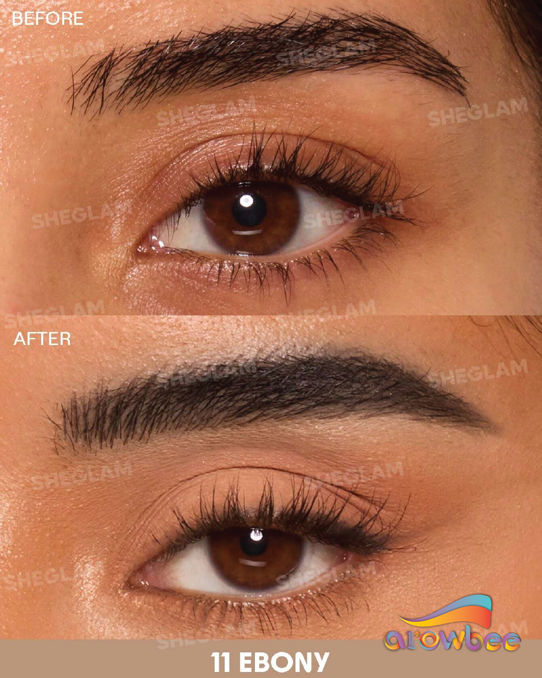SHEGLAM Brows On Demand 2-In-1 Brow Pencil